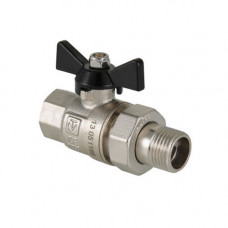 Кран шаровой полнопроходной VALTEC PERFECT VT.327.N (ВР/НР-американка, PN80, ручка-бабочка)