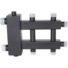 ROMMER RDG-0060-024013 Коллектор (дублер компакт) с гидроразделителем на 1+1+1 контура до 60 кВт