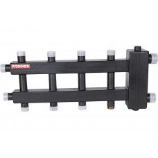 ROMMER RDG-0060-024025 Коллектор (дублер компакт) с гидроразделителем на 2+2+1 контура до 60 кВт
