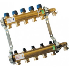 Коллекторная группа для радиаторного отопления WATTS HKV - 1" (3/4" евроконус)